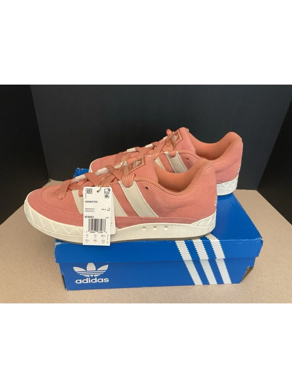 New! Mens Adidas Adimatic Low Wonder Clay Skateboarding Shoes IE9862. Size 10.5,